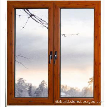 Double Thermal Break Swing Aluminium Glass Window Aluminium Casement Window